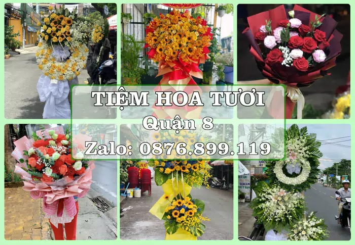 Shop hoa tươi tại Quận 8 – Tư vấn hoa và trái cây theo ngân sách · ảnh 1