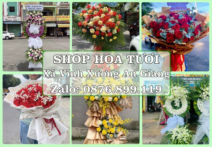 Shop hoa tươi tại Xã Vĩnh Xương An Giang – Từ bó hoa tặng đến giỏ trái cây biếu · ảnh 1
