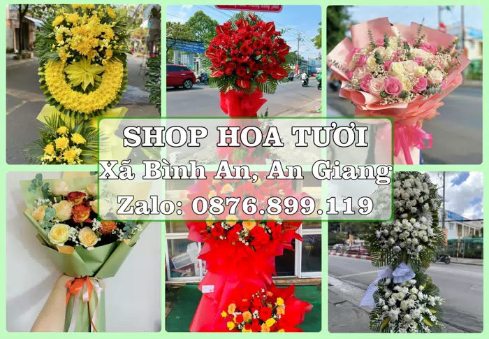 Shop hoa tươi tại Xã Bình An, An Giang – Gửi lời quan tâm bằng hoa và trái cây · ảnh 1