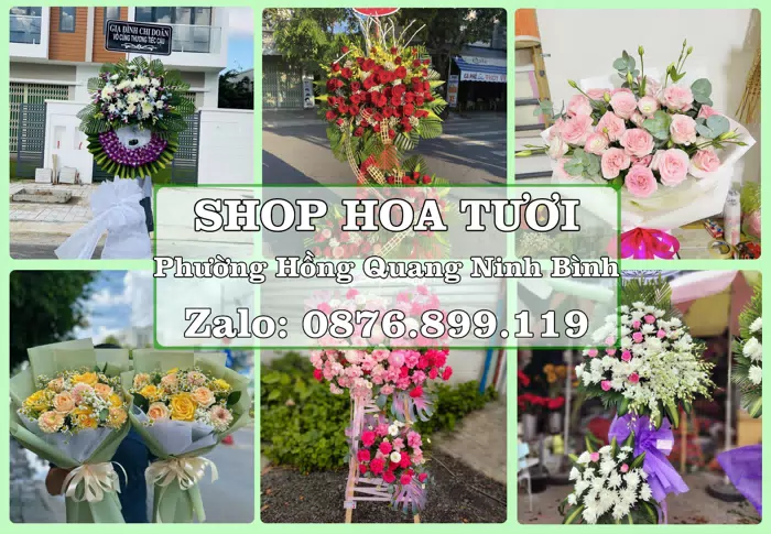 Shop hoa tươi tại Phường Hồng Quang Ninh Bình – Từ bó hoa tặng đến giỏ trái cây biếu · ảnh 1