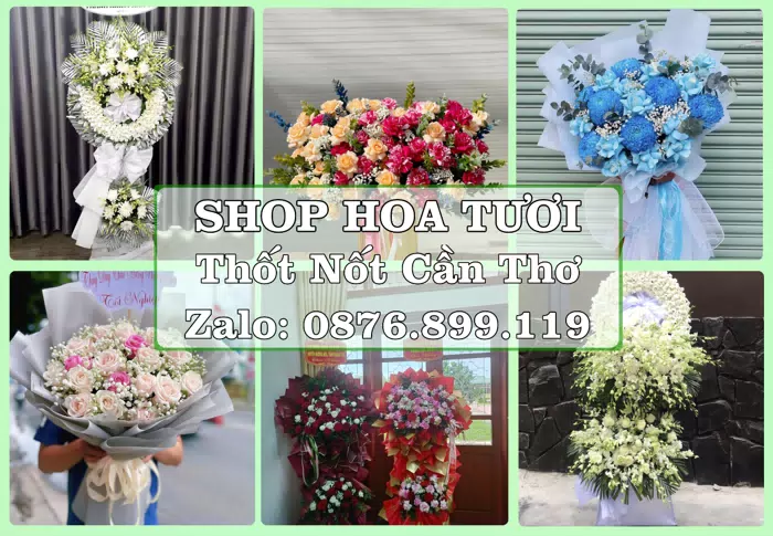 Shop hoa tươi tại Thốt Nốt Cần Thơ – Từ bó hoa tặng đến giỏ trái cây biếu · ảnh 1
