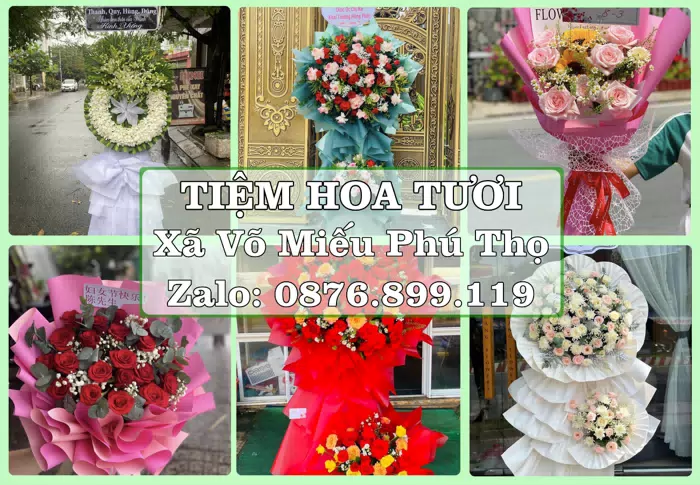 Shop hoa tươi tại Xã Võ Miếu Phú Thọ – Một món quà vừa ý cho ngày đáng nhớ · ảnh 1