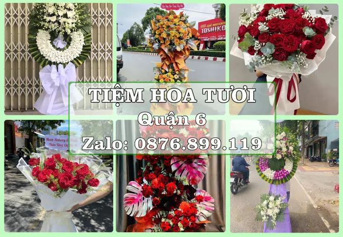Shop hoa tươi tại Quận 6 – Chọn hoa, chọn giỏ quà thật chu đáo · ảnh 1