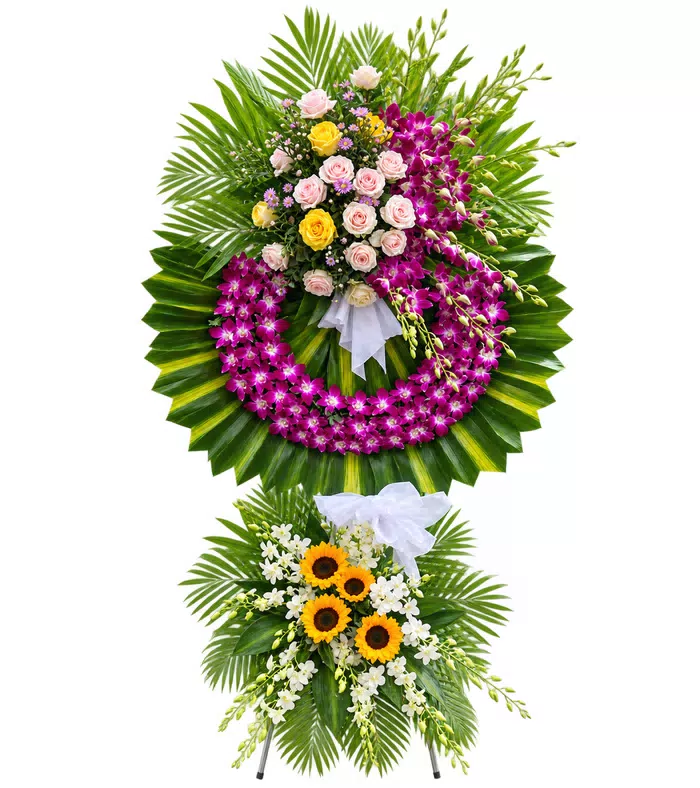 Mãi Nhớ – kệ hoa phân ưu hồng phấn tím