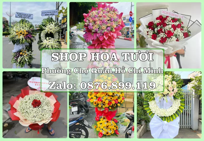 Shop hoa tươi tại Phường Chợ Quán Hồ Chí Minh – Tư vấn hoa và trái cây theo ngân sách · ảnh 1