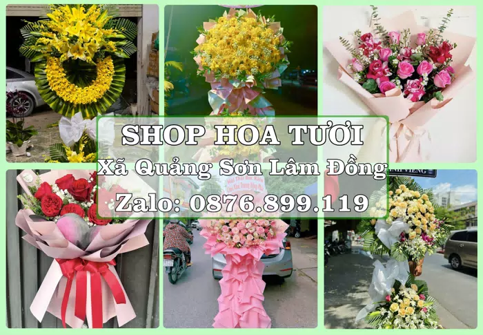 Shop hoa tươi tại Xã Quảng Sơn Lâm Đồng – Từ bó hoa tặng đến giỏ trái cây biếu · ảnh 1