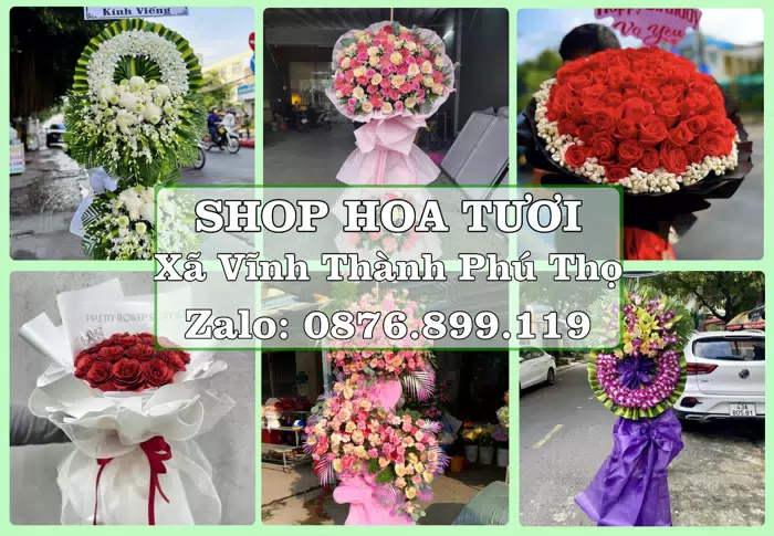 Shop hoa tươi tại Xã Vĩnh Thành Phú Thọ – Từ bó hoa tặng đến giỏ trái cây biếu · ảnh 1
