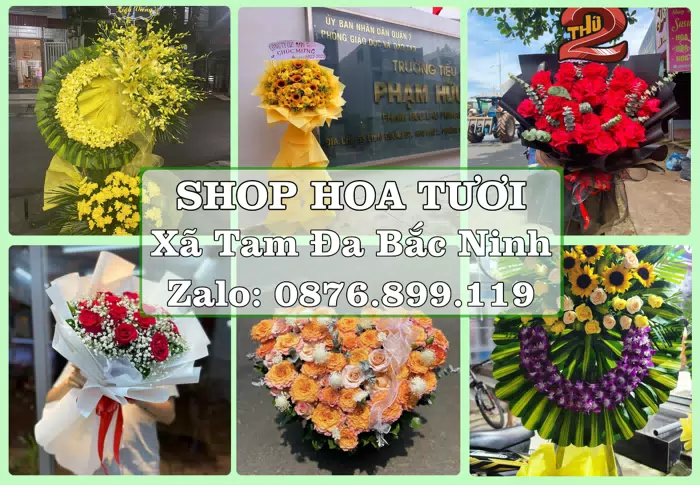 Shop hoa tươi tại Xã Tam Đa Bắc Ninh – Gửi lời quan tâm bằng hoa và trái cây · ảnh 1