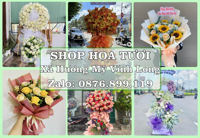 Shop hoa tươi tại Xã Hương Mỹ Vĩnh Long – Đặt quà gửi người thân từ xa · ảnh 1
