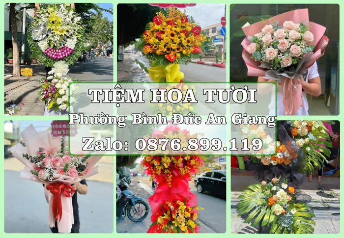 Shop hoa tươi tại Phường Bình Đức An Giang – Tư vấn hoa và trái cây theo ngân sách · ảnh 1