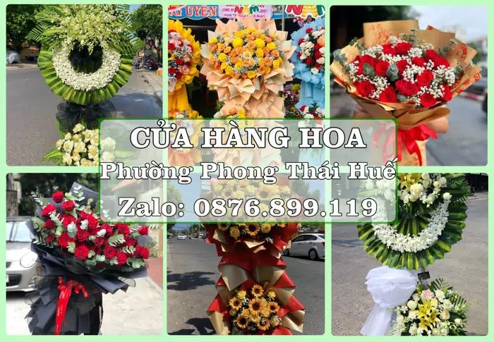 Shop hoa tươi tại Phường Phong Thái Huế – Từ bó hoa tặng đến giỏ trái cây biếu · ảnh 1