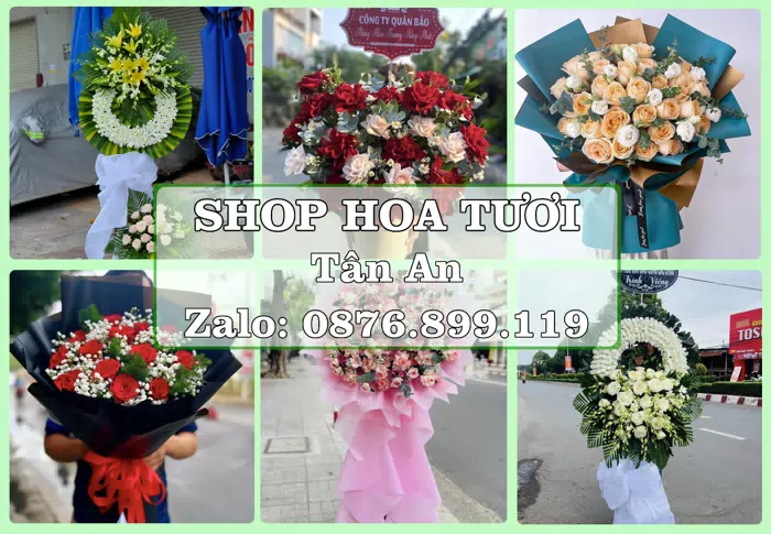 Shop hoa tươi tại Tân An – Chọn hoa, chọn giỏ quà thật chu đáo · ảnh 1