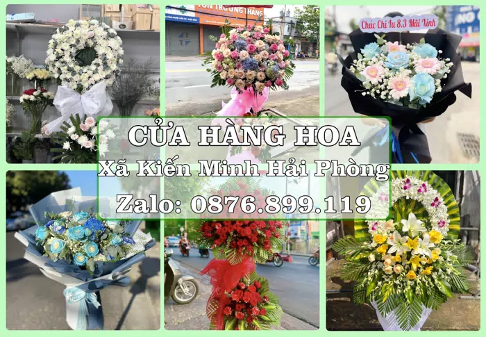 Shop hoa tươi tại Xã Kiến Minh Hải Phòng – Từ bó hoa tặng đến giỏ trái cây biếu · ảnh 1