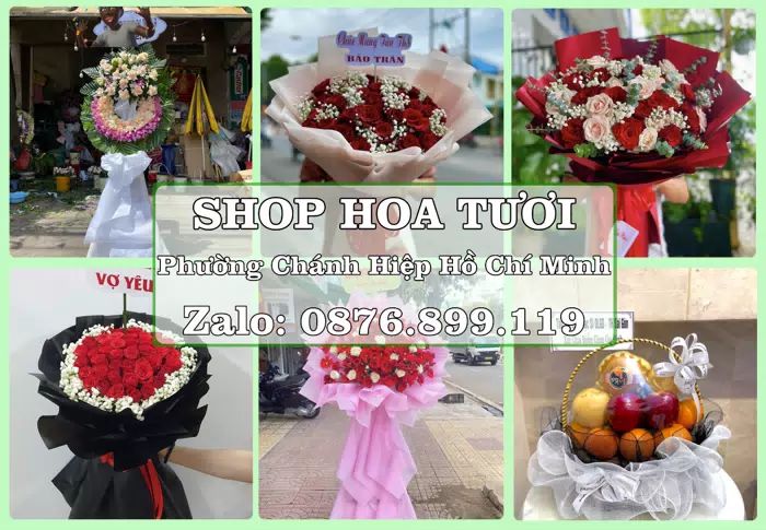 Shop hoa tươi tại Phường Chánh Hiệp Hồ Chí Minh – Gửi lời quan tâm bằng hoa và trái cây · ảnh 1