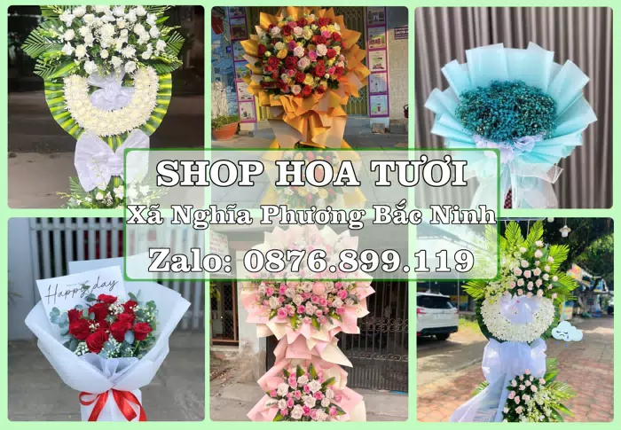 Shop hoa tươi tại Xã Nghĩa Phương Bắc Ninh – Hoa chúc mừng, quà biếu theo nhu cầu · ảnh 1
