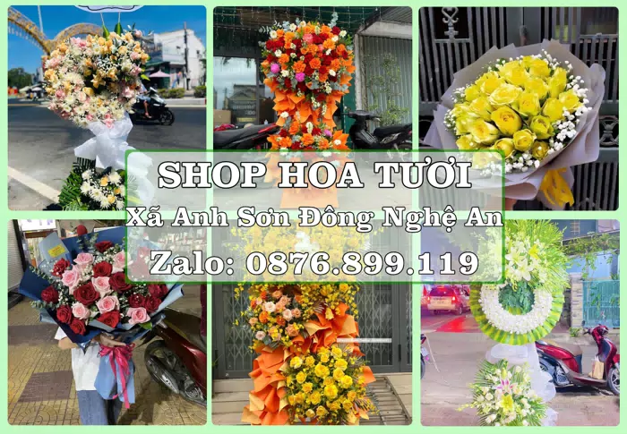 Shop hoa tươi tại Xã Anh Sơn Đông Nghệ An – Chọn hoa, chọn giỏ quà thật chu đáo · ảnh 1