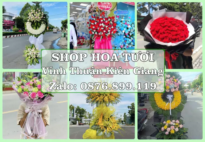 Shop hoa tươi tại Vĩnh Thuận Kiên Giang – Gửi lời quan tâm bằng hoa và trái cây · ảnh 1