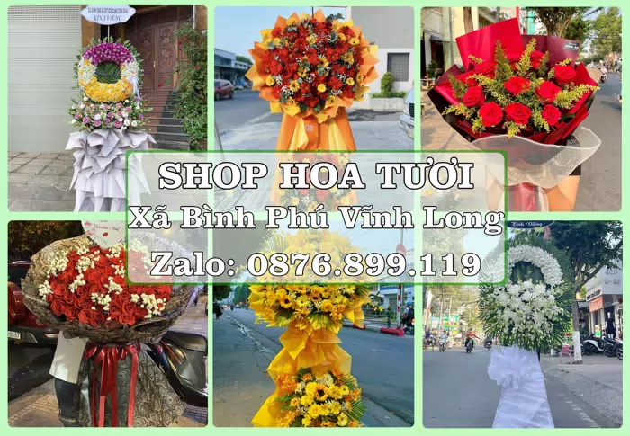 Shop hoa tươi tại Xã Bình Phú Vĩnh Long – Gửi lời quan tâm bằng hoa và trái cây · ảnh 1