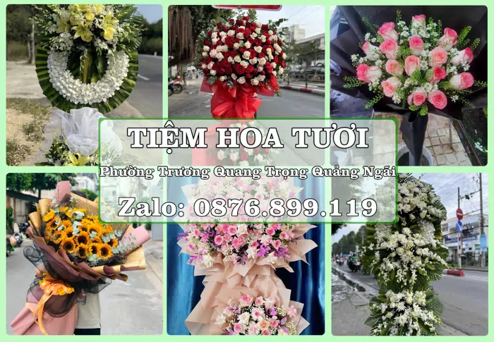 Shop hoa tươi tại Phường Trương Quang Trọng Quảng Ngãi – Từ bó hoa tặng đến giỏ trái cây biếu · ảnh 1