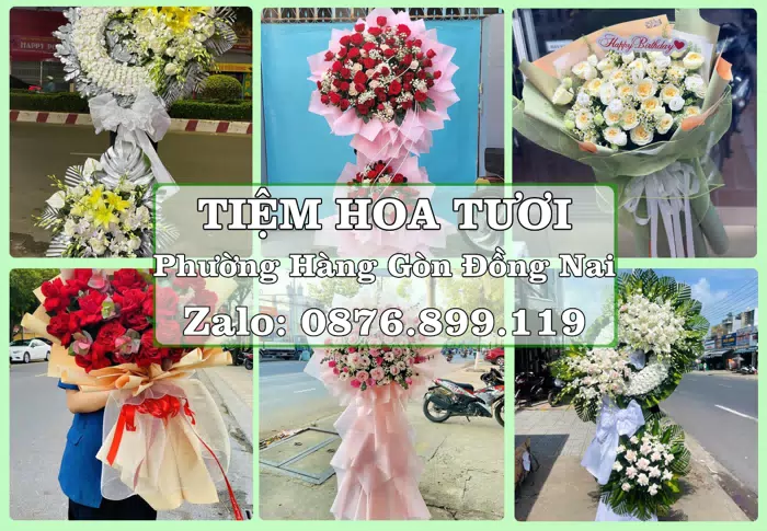 Shop hoa tươi tại Phường Hàng Gòn Đồng Nai – Từ bó hoa tặng đến giỏ trái cây biếu · ảnh 1