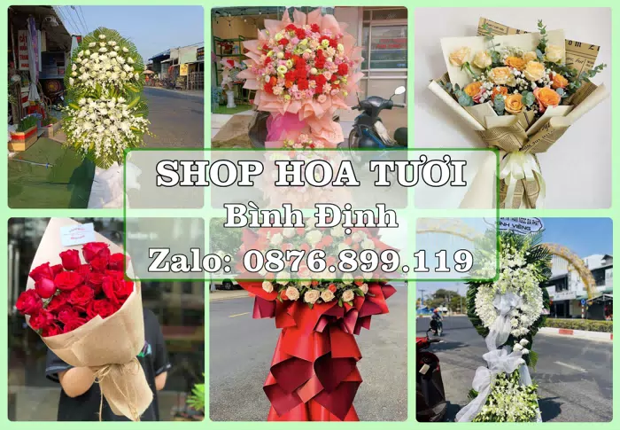 Shop hoa tươi tại Bình Định – Chọn hoa, chọn giỏ quà thật chu đáo · ảnh 1