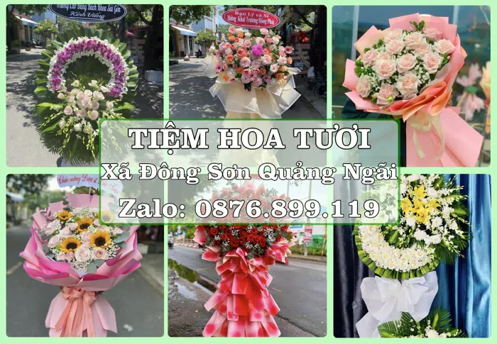 Shop hoa tươi tại Xã Đông Sơn Quảng Ngãi – Chọn hoa, chọn giỏ quà thật chu đáo · ảnh 1
