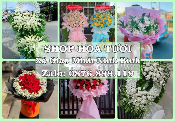 Shop hoa tươi tại Xã Giao Minh Ninh Bình – Từ bó hoa tặng đến giỏ trái cây biếu · ảnh 1