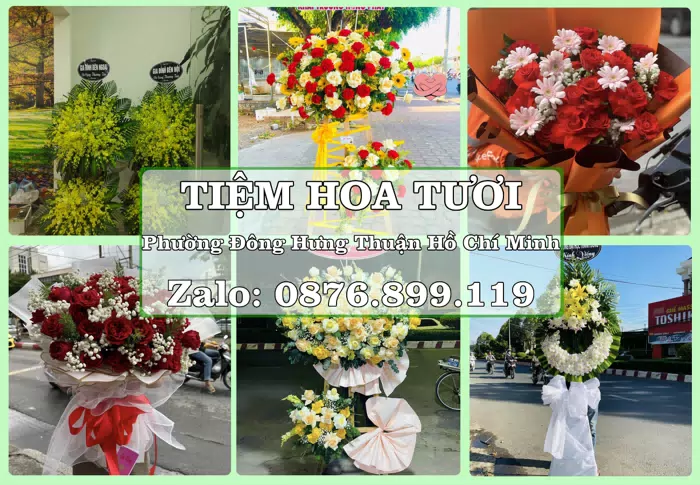 Shop hoa tươi tại Phường Đông Hưng Thuận Hồ Chí Minh – Hoa chúc mừng, quà biếu theo nhu cầu · ảnh 1