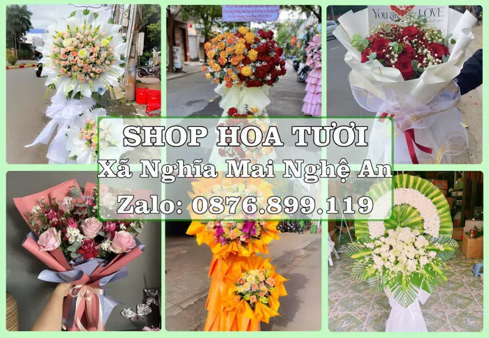 Shop hoa tươi tại Xã Nghĩa Mai Nghệ An – Từ bó hoa tặng đến giỏ trái cây biếu · ảnh 1