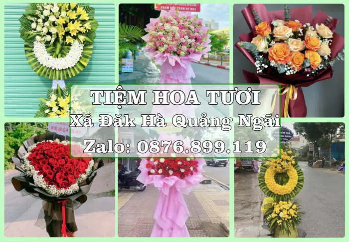 Shop hoa tươi tại Xã Đăk Hà Quảng Ngãi – Hoa chúc mừng, quà biếu theo nhu cầu · ảnh 1