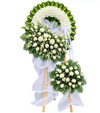 An Tịnh – kệ hoa phân ưu hồng trắng · 1298