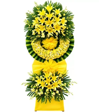 Hoài Niệm – kệ hoa phân ưu ly vàng · 1374