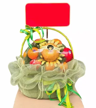Quà Thăm Hỏi – giỏ quà trái cây có quai