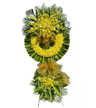 Nhớ Thương – kệ hoa phân ưu vàng xanh