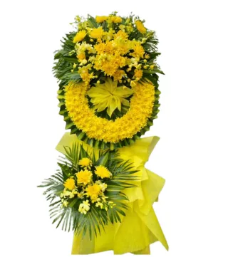Thương Tiếc – kệ hoa phân ưu vàng xanh