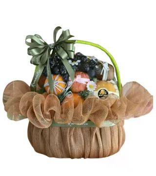 Quà Người Thân – giỏ quà trái cây có quai